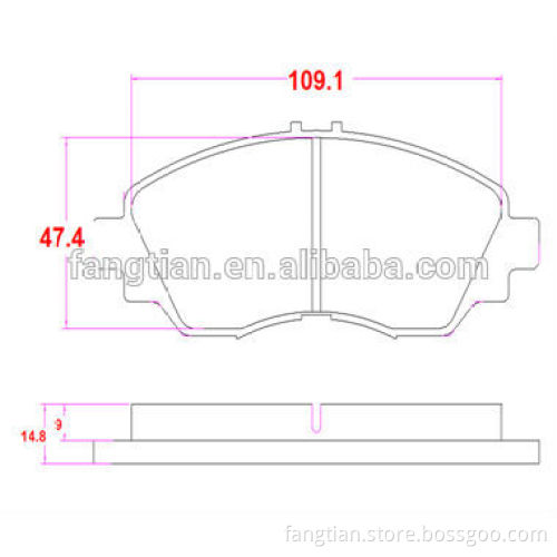 Auto Front Disc Brake Pads